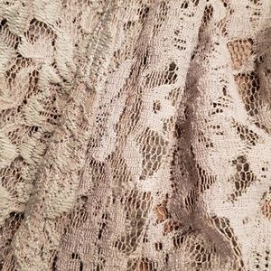 Lularoe Joy lace vest.... Worn once. Gray